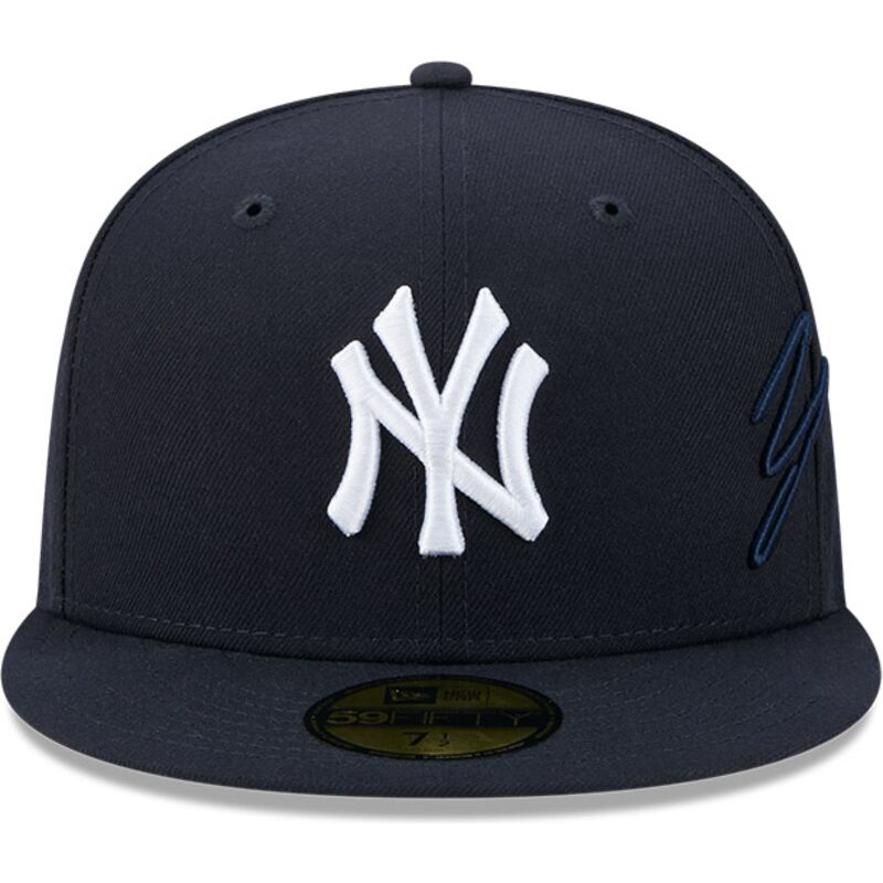 cepur-plakana-tumsi-zils-pieguloss-59fifty-side-script-no-new-york-yankees-mlb-no-new-era