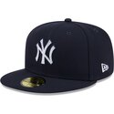 cepur-plakana-tumsi-zils-pieguloss-59fifty-rhinestone-badge-no-new-york-yankees-mlb-no-new-era