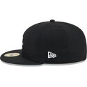 cepur-plakana-melns-pieguloss-59fifty-rhinestone-badge-no-chicago-white-sox-mlb-no-new-era
