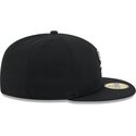 cepur-plakana-melns-pieguloss-59fifty-rhinestone-badge-no-chicago-white-sox-mlb-no-new-era