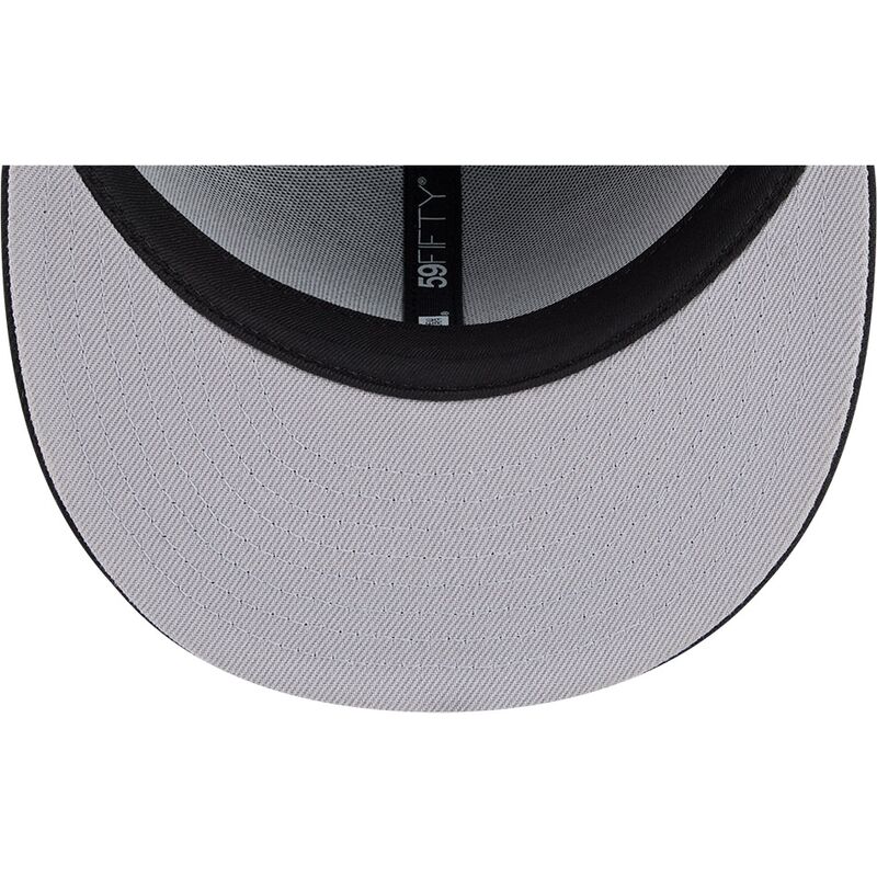 cepur-plakana-melns-pieguloss-59fifty-rhinestone-badge-no-chicago-white-sox-mlb-no-new-era