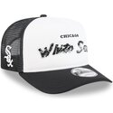 cepur-izliekta-truckeris-melns-snapback-9fifty-a-frame-na-lifestyle-f1-no-chicago-white-sox-mlb-no-new-era