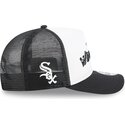 cepur-izliekta-truckeris-melns-snapback-9fifty-a-frame-na-lifestyle-f1-no-chicago-white-sox-mlb-no-new-era