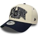 cepur-izliekta-bess-snapback-e-frame-wordmark-suede-no-new-york-yankees-mlb-no-new-era