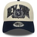 cepur-izliekta-bess-snapback-e-frame-wordmark-suede-no-new-york-yankees-mlb-no-new-era