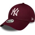 cepur-izliekta-sarkans-regulejams-rosa-9forty-metallic-no-new-york-yankees-mlb-no-new-era