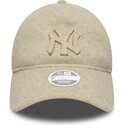 cepur-izliekta-bess-regulejams-9twenty-a-frame-melton-luxe-no-new-york-yankees-mlb-no-new-era