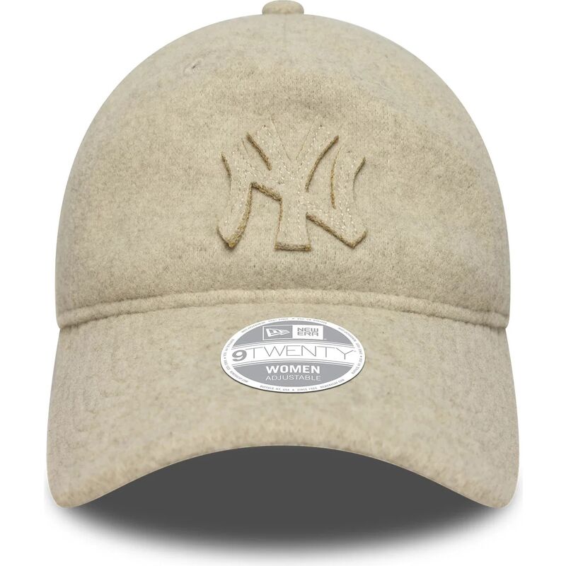 cepur-izliekta-bess-regulejams-9twenty-a-frame-melton-luxe-no-new-york-yankees-mlb-no-new-era