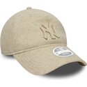 cepur-izliekta-bess-regulejams-9twenty-a-frame-melton-luxe-no-new-york-yankees-mlb-no-new-era