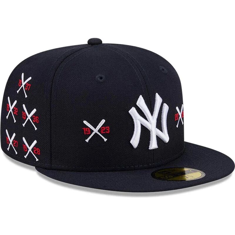cepur-plakana-tumsi-zils-pieguloss-59fifty-spike-lee-crossed-bats-no-new-york-yankees-mlb-no-new-era