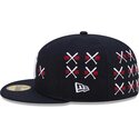 cepur-plakana-tumsi-zils-pieguloss-59fifty-spike-lee-crossed-bats-no-new-york-yankees-mlb-no-new-era