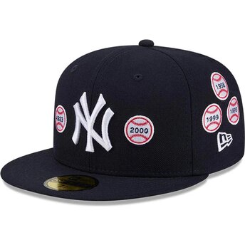Cepur plakana tumši zils piegulošs 59FIFTY Spike Lee Patches no New York Yankees MLB no New Era