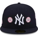 cepur-plakana-tumsi-zils-pieguloss-59fifty-spike-lee-patches-no-new-york-yankees-mlb-no-new-era
