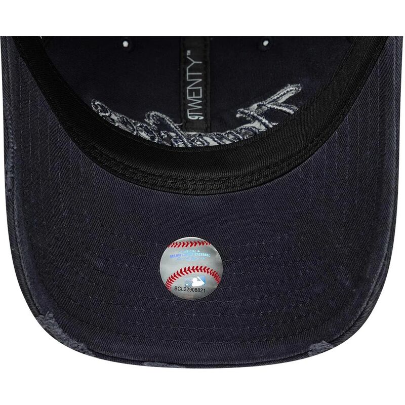 cepur-izliekta-tumsi-zils-regulejams-9twenty-distress-wordmark-no-new-york-yankees-mlb-no-new-era