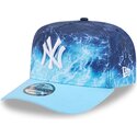 cepur-izliekta-zils-snapback-9fifty-a-frame-deep-water-no-new-york-yankees-mlb-no-new-era