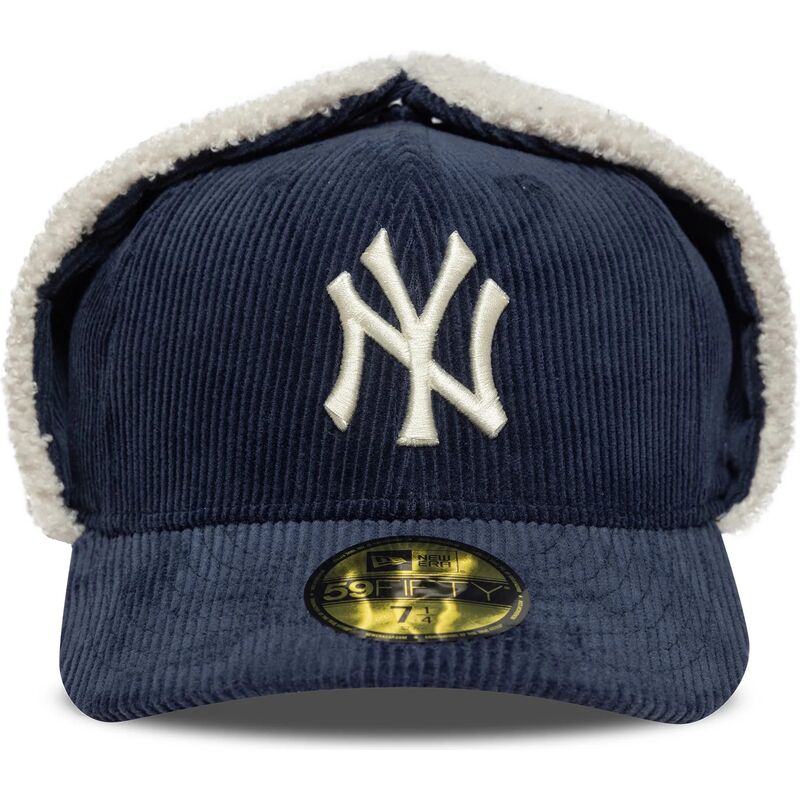 cepur-izliekta-tumsi-zils-pieguloss-59fifty-cord-dog-ear-no-new-york-yankees-mlb-no-new-era