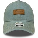 cepur-izliekta-zils-regulejams-9twenty-denim-no-los-angeles-dodgers-mlb-no-new-era
