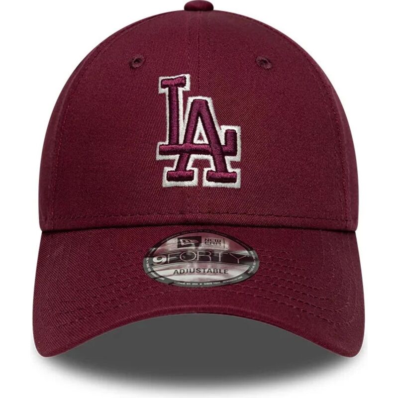cepur-izliekta-sarkans-regulejams-9forty-team-outline-no-los-angeles-dodgers-mlb-no-new-era