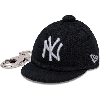 Piederumi tumši zils Llavero Mini Cap Keychain no New York Yankees MLB no New Era