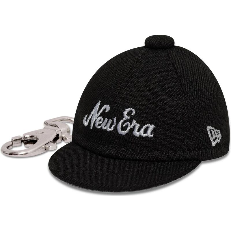 piederumi-melns-llavero-mini-cap-chain-no-new-era piederumi-melns-llavero-mini-cap-chain-no-new-era