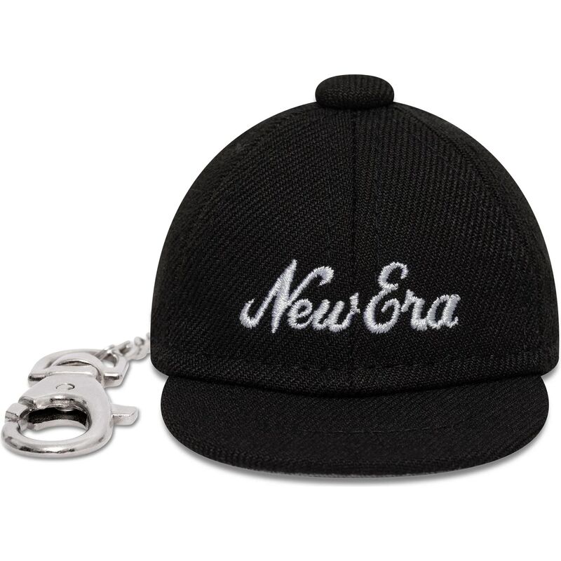 piederumi-melns-llavero-mini-cap-chain-no-new-era piederumi-melns-llavero-mini-cap-chain-no-new-era