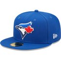 cepur-plakana-zils-pieguloss-59fifty-ac-perf-no-toronto-blue-jays-mlb-no-new-era
