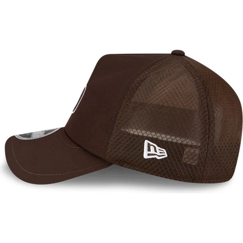 cepur-izliekta-truckeris-bruns-snapback-9forty-apex-batting-practice-no-san-diego-padres-mlb-no-new-era
