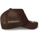 cepur-izliekta-truckeris-bruns-snapback-9forty-apex-batting-practice-no-san-diego-padres-mlb-no-new-era