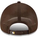 cepur-izliekta-truckeris-bruns-snapback-9forty-apex-batting-practice-no-san-diego-padres-mlb-no-new-era