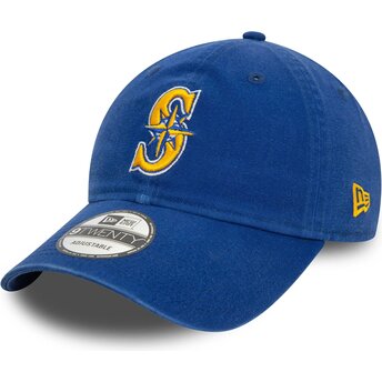 Cepur izliekta zils regulējams 9TWENTY Core Classic no Seattle Mariners MLB no New Era