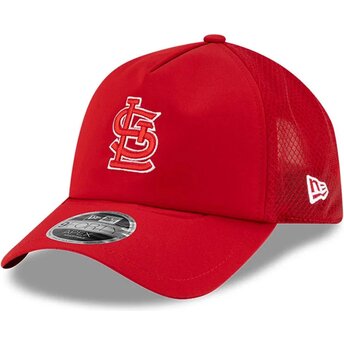 Cepur izliekta truckeris sarkans snapback 9FORTY APEX Batting Practice no St. Louis Cardinals MLB no New Era