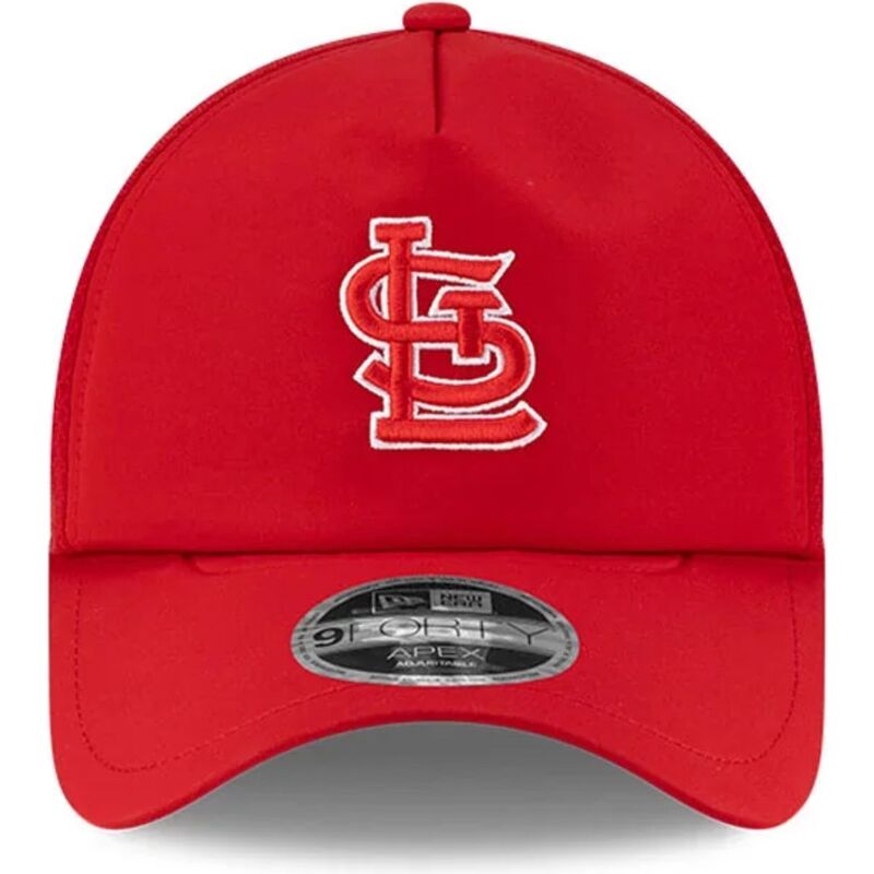 cepur-izliekta-truckeris-sarkans-snapback-9forty-apex-batting-practice-no-st-louis-cardinals-mlb-no-new-era