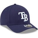 cepur-izliekta-tumsi-zils-snapback-9forty-m-crown-player-replica-no-tampa-bay-rays-mlb-no-new-era