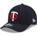 cepur-izliekta-tumsi-zils-snapback-9forty-m-crown-player-replica-no-minnesota-twins-mlb-no-new-era