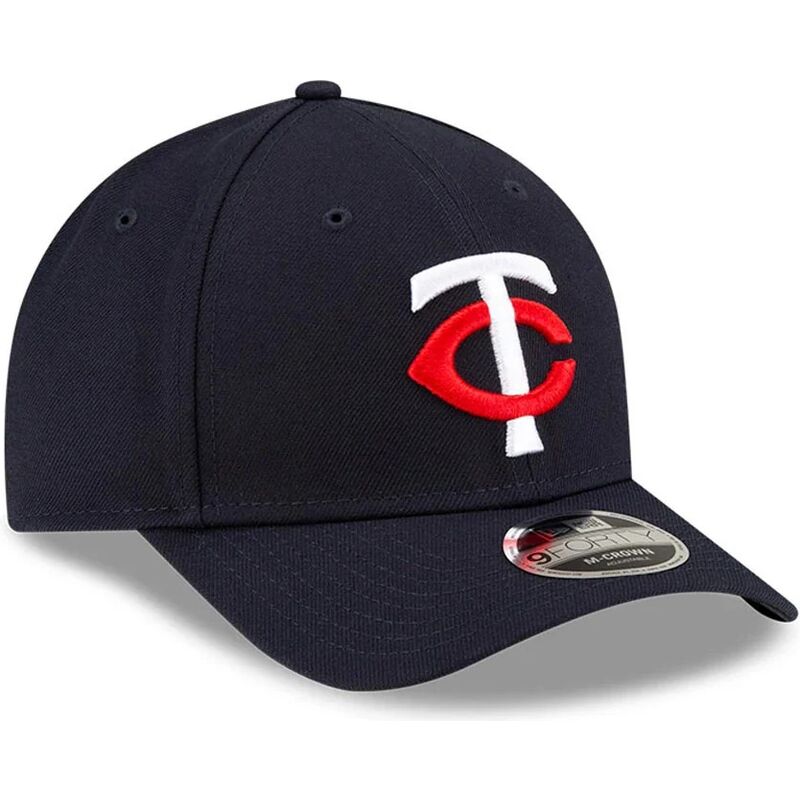 cepur-izliekta-tumsi-zils-snapback-9forty-m-crown-player-replica-no-minnesota-twins-mlb-no-new-era