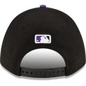cepur-izliekta-melns-snapback-9forty-m-crown-player-replica-no-colorado-rockies-mlb-no-new-era