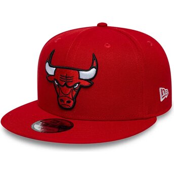 Cepur plakana sarkans snapback 9FIFTY no Chicago Bulls...