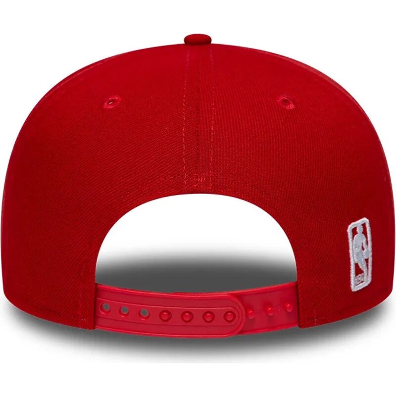 cepur-plakana-sarkans-snapback-9fifty-no-chicago-bulls-nba-no-new-era