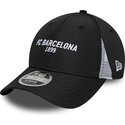 cepur-izliekta-melns-snapback-9forty-m-crown-featherweight-poly-no-fc-barcelona-laliga-no-new-era