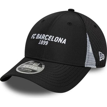 Cepur izliekta melns snapback 9FORTY M-Crown Featherweight Poly no FC Barcelona LALIGA no New Era