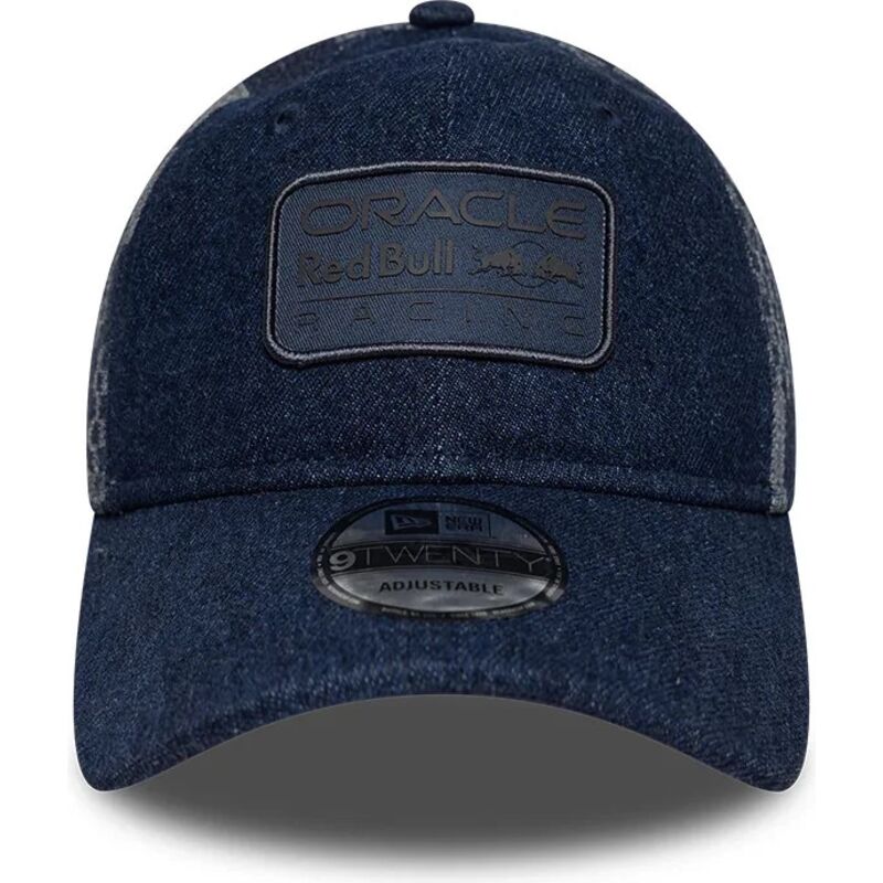 cepur-izliekta-tumsi-zils-regulejams-9twenty-patterned-denim-no-red-bull-racing-formula-1-no-new-era