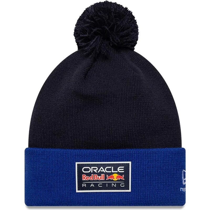 cepur-ar-bumbuli-tumsi-zils-essentials-bobble-no-red-bull-racing-formula-1-no-new-era