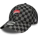 cepur-izliekta-melns-regulejams-9twenty-check-no-ducati-motor-motogp-no-new-era