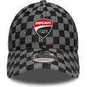 cepur-izliekta-melns-regulejams-9twenty-check-no-ducati-motor-motogp-no-new-era