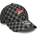 cepur-izliekta-melns-regulejams-9twenty-check-no-ducati-motor-motogp-no-new-era