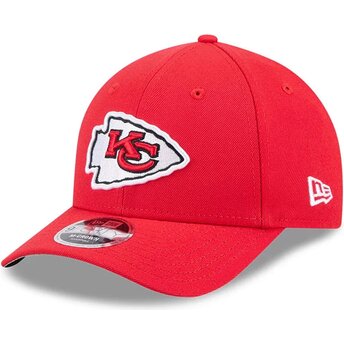 Cepur izliekta sarkans snapback 9FORTY M-Crown Team no Kansas City Chiefs NFL no New Era