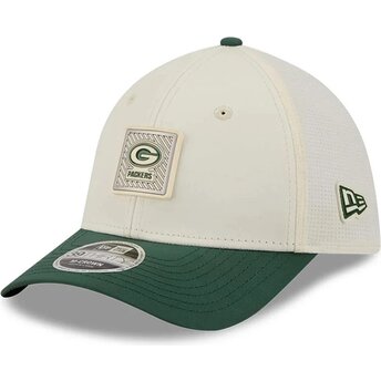 Cepur izliekta zaļš piegulošs 39THIRTY M-Crown Training 2026 no Green Bay Packers NFL no New Era