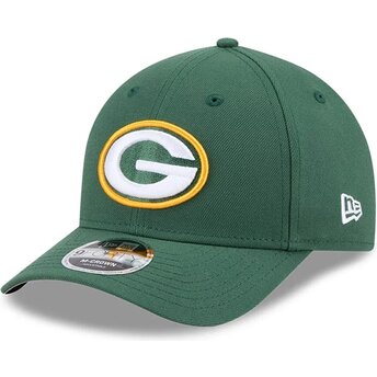 Cepur izliekta zaļš snapback 9FORTY M-Crown Team no Green Bay Packers NFL no New Era