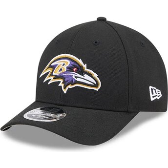 Cepur izliekta melns snapback 9FORTY M-Crown Team no Baltimore Ravens NFL no New Era