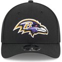 cepur-izliekta-melns-snapback-9forty-m-crown-team-no-baltimore-ravens-nfl-no-new-era